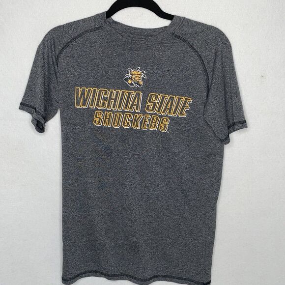 Rivalry Threads 91 Wichita State Shockers Mens Short Sleeve Small Heather Gray - Picture 1 of 8